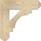Ekena Millwork Merced Craftsman Rough Sawn Bracket, Douglas Fir, 4"W x 18"D x 18"H BKT04X18X18MRC04RDF - alternate 3